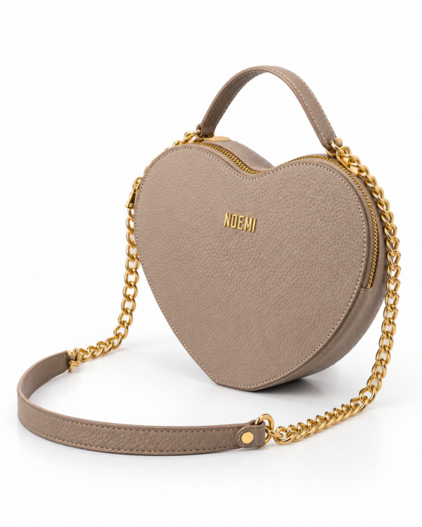 BOLSO AMORE · capuchino · Derecha a ras