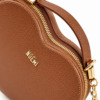 BOLSO AMORE · marron · Detalle cierre