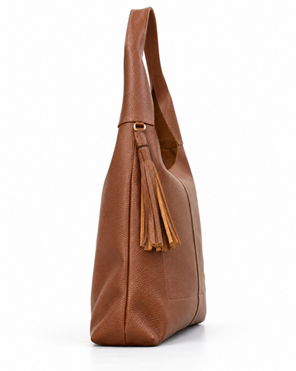 BOLSO CLASY · marron · Perfil izquierdo BOLSO CLASY · marron · Perfil izquierdo