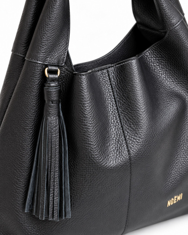 BOLSO CLASY · negro · Detalle cierre BOLSO CLASY · negro · Detalle cierre