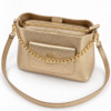 BOLSO NORY · dorado · Picado frontal