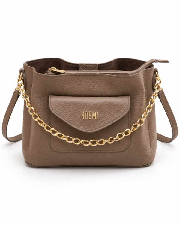 BOLSO NORY · taupe · Frontal