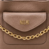 BOLSO NORY · taupe · Detalle logo
