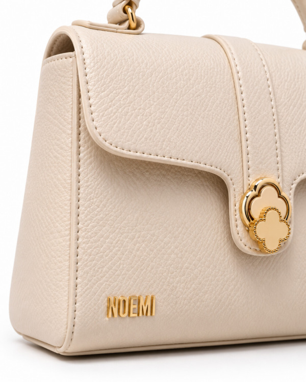 BOLSO VANITY · blanco · Detalle textura