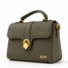 BOLSO VANITY · verde oliva · Tres cuartos bajo