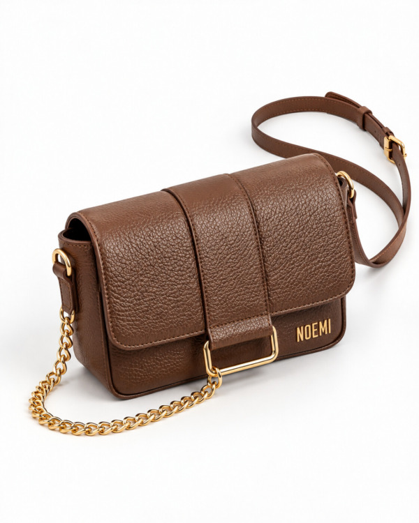 BOLSO VELY · avellana · Perfil diagonal