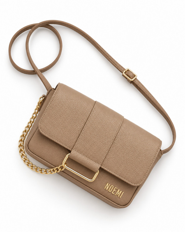 BOLSO VELY · capuchino · Diagonal plana