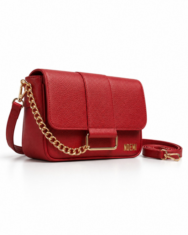 BOLSO VELY · rojo · Perfil bajo izquierdo