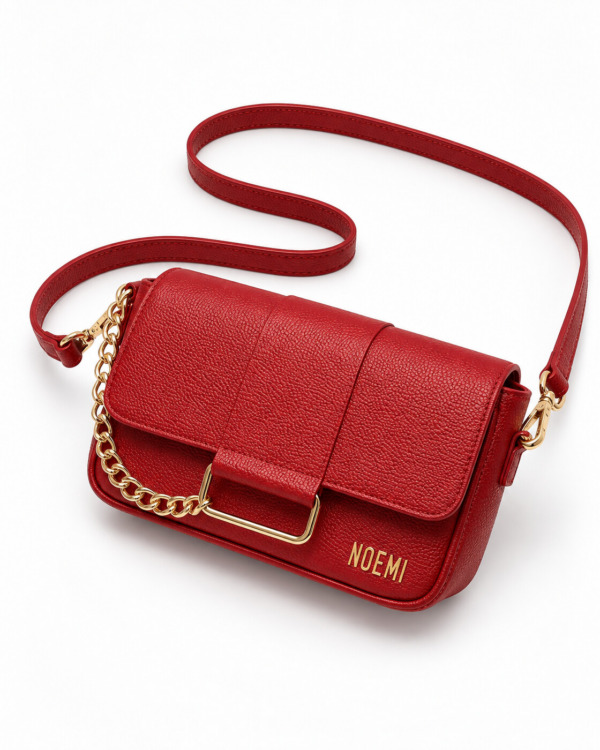 BOLSO VELY · rojo · Recostado a la derecha