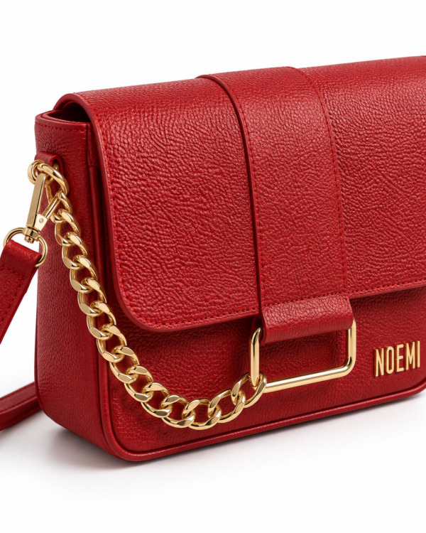 BOLSO VELY · rojo · Detalle frontal