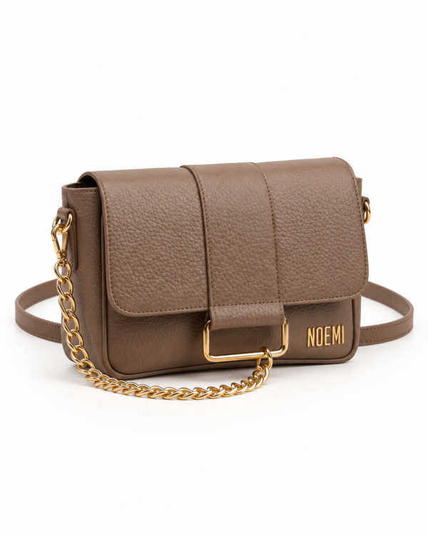 BOLSO VELY · taupe · Tres cuartos frontal