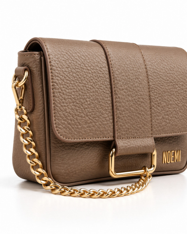 BOLSO VELY · taupe · Detalle lateral