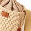 BOLSO VERY · arena · Detalle cierre