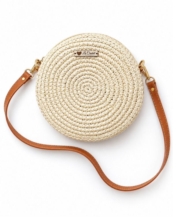 BOLSO YOYO · arena · Cenital lateral