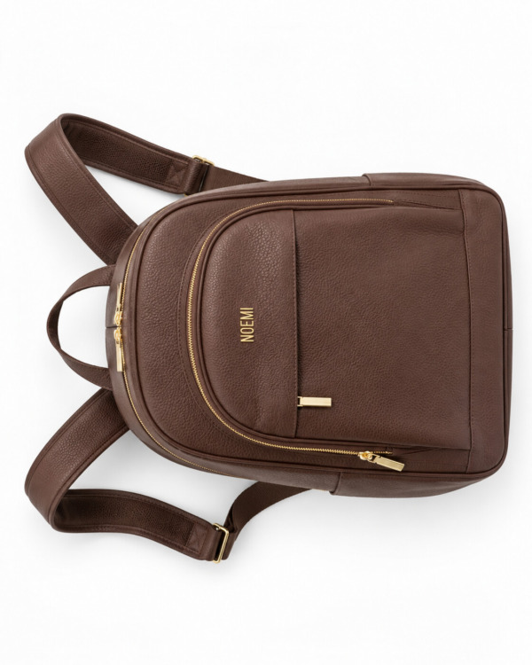 MORRAL PORTÁTIL · avellana · Cenital lateral MORRAL PORTÁTIL · avellana · Cenital lateral