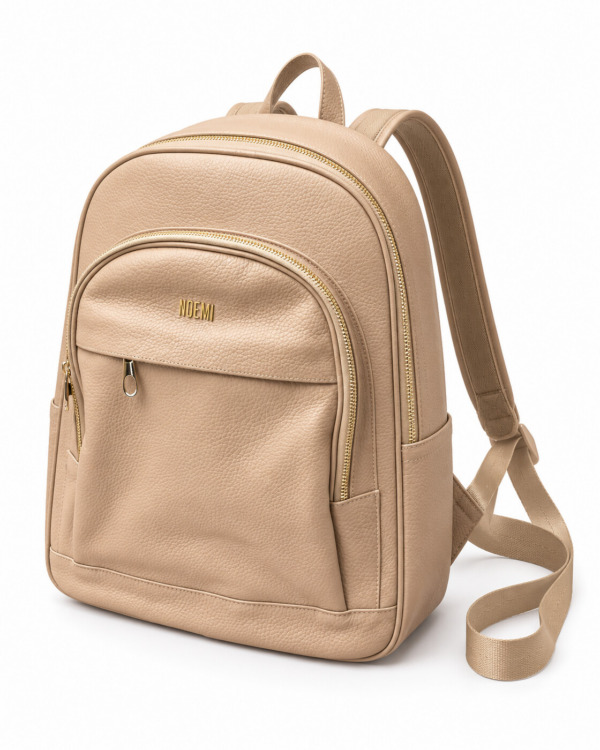 MORRAL PORTÁTIL · capuchino · Tres cuartos izquierdo MORRAL PORTÁTIL · capuchino · Tres cuartos izquierdo