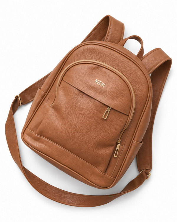 MORRAL PORTÁTIL · marron · Cenital diagonal MORRAL PORTÁTIL · marron · Cenital diagonal